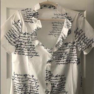 “Love Notes” Blouse